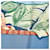 Hermès Sciarpa di seta Hermes blu Aloha - vista 2