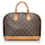 Louis Vuitton Brown Monogram Alma PM Cloth  ref.817823