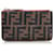 Fendi Brown Zucca Coin Case Leather Pony-style calfskin  ref.817824