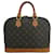 Louis Vuitton Alma Brown Cloth  ref.817872
