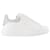 Oversized Sneakers - Alexander Mcqueen - Multi - Leather White  ref.818138