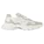 B-East Sneakers - Balmain - White - Suede Leather  ref.818223