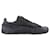 Adidas Scuba Stan Craig Green Sneakers aus schwarzem Leder  ref.818352