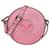 Versace La Medusa Runde Kameratasche Pink Leder  ref.818476