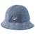 Hut aus regeneriertem Denim - Marine Serre - Blau - Baumwolle Leinwand  ref.818548