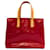 Louis Vuitton Reade Rosso Pelle verniciata  ref.818844