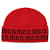 Autre Marque Berretto con logo gotico McQ Alexander McQueen Rosso Cotone  ref.819739