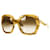 Dolce & Gabbana DG 4054 929/13 Beige Braune Oversize-Designer-Sonnenbrille Kunststoff  ref.820061