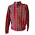 Autre Marque Red Tartan Harrington Women's Jacket Polyester  ref.820313