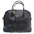 Hermès HERMES BOLIDE HANDBAG 35 black box leather 1991 BAG PURSE SHOULDER STRAP  ref.820966