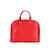 Louis Vuitton Epi Alma PM Red Leather Pony-style calfskin  ref.821129
