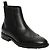 A. Testoni Testoni classic light male black booties