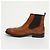 A. Testoni Botines de hombre ligeros clásicos Testoni Marrón claro - vista 3