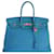 Hermès HERMES BIRKIN BAG 35 blue Leather  ref.821370