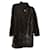 Autre Marque Coats, Outerwear Dark brown Fur  ref.821371