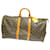 Louis Vuitton Keepall 55 Brown Cloth  ref.821451