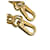 Louis Vuitton Klobige Kette Golden  ref.821641