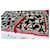 Chanel sciarpe Nero Bianco Rosso Cachemire  ref.821975