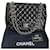 Classique Chanel Maxi Jambo Cuir vernis Noir  ref.821981