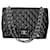 Classique Chanel Maxi Jumbo Cuir vernis Noir  ref.821983