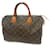 Louis Vuitton Speedy 30 Monogram-VI0991 Brown Leather  ref.822405
