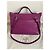Kelly Borsa Hermès 24/24 in Pelle Clemence Anemone Fuschia - vista 2