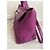 Kelly Borsa Hermès 24/24 in Pelle Clemence Anemone Fuschia - vista 6
