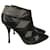 EMILIO PUCCI  Ankle boots T.eu 40 Leather Black  ref.822535