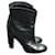 GIANVITO ROSSI  Ankle boots T.eu 37.5 Leather Black  ref.822547