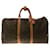 Louis Vuitton Keepall Bandouliere 50 Brown Cloth  ref.822781
