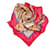 Hermès Hermes Pink Chasses Exotiques Silk Scarf Cloth  ref.822985