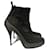 PIERRE HARDY  Ankle boots T.eu 39 Suede Black  ref.823517