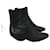 SAINT LAURENT  Ankle boots T.eu 36.5 Leather Black  ref.823521