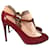 VALENTINO GARAVANI  Ankle boots T.eu 38 Patent leather Red  ref.823534