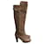 Chloé CHLOE  Boots T.eu 37.5 Leather Beige  ref.823556