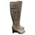 Chloé CHLOE  Boots T.eu 36 Leather Grey  ref.823559