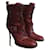 DOLCE & GABBANA Bottines T.UE 39 cuir de vachette Marron  ref.823644