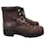 Hermès HERMES  Ankle boots T.eu 40 Leather Brown  ref.823647