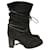 STUART WEITZMAN  Ankle boots T.eu 36 Suede Black  ref.823651