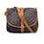 Louis Vuitton Lienzo Vintage Monogram Saumur 35 Bolso crossbody Castaño  ref.823726