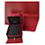 Cartier Mariage fiançailles Couple anneau intérieur et extérieur boîte sac en papier Rouge  ref.824132