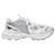 Autre Marque Marathon Sneakers - Axel Arigato - Weiß/Silber - Leder Grau  ref.824178