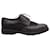 Salvatore Ferragamo Wing Tip Derby Shoes in Black Leather  ref.824191