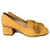 Marmont GUCCI  Heels T.eu 37 Suede Yellow  ref.824627