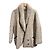 INES ET MARECHAL Jacken T.fr 38 Rindsleder Beige