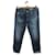 Autre Marque AG ADRIANO GOLDSCHMIED Jeans T.fr 36 cotton Coton Bleu  ref.824751