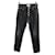 BALENCIAGA Jeans T.fr 36 cotton Nero Cotone  ref.824753
