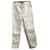 Jeans COURREGES T.fr 40 Algodão Branco  ref.824761