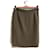 LANVIN  Skirts T.International M Linen Khaki  ref.824807