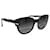 EMMANUELLE KHANH Gafas de sol T.  el plastico Negro Plástico  ref.824868